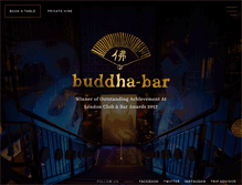 Tablet Screenshot of buddhabarlondon.com